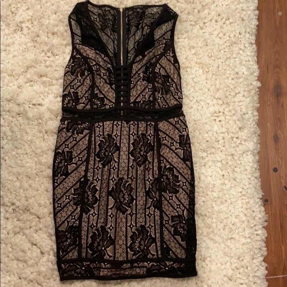 Short low cut dress